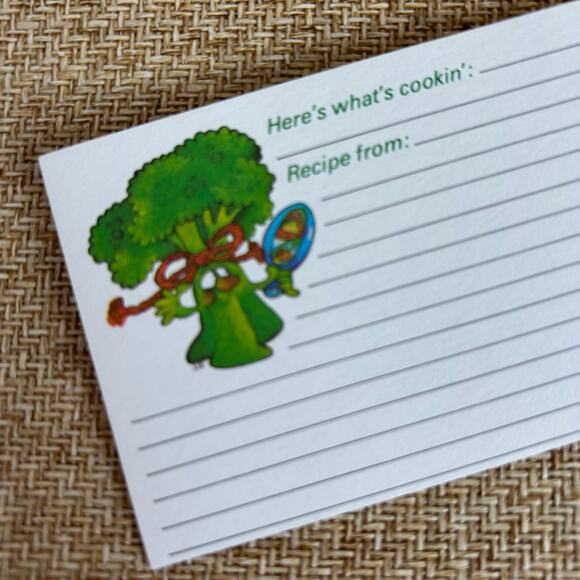 Vintage 1982 Current Kitchen Comics Double Recipe Cards Complete Set Humor - Picture 9 of 13